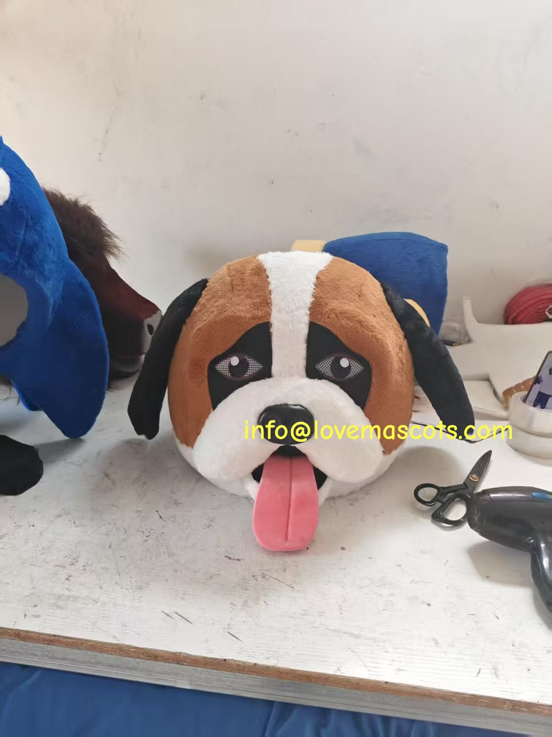 dog mascot costume