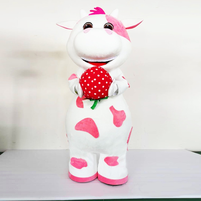 Cow mascot costume