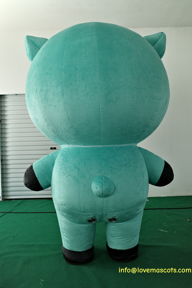 Customized Inflatable cattle mascot costume