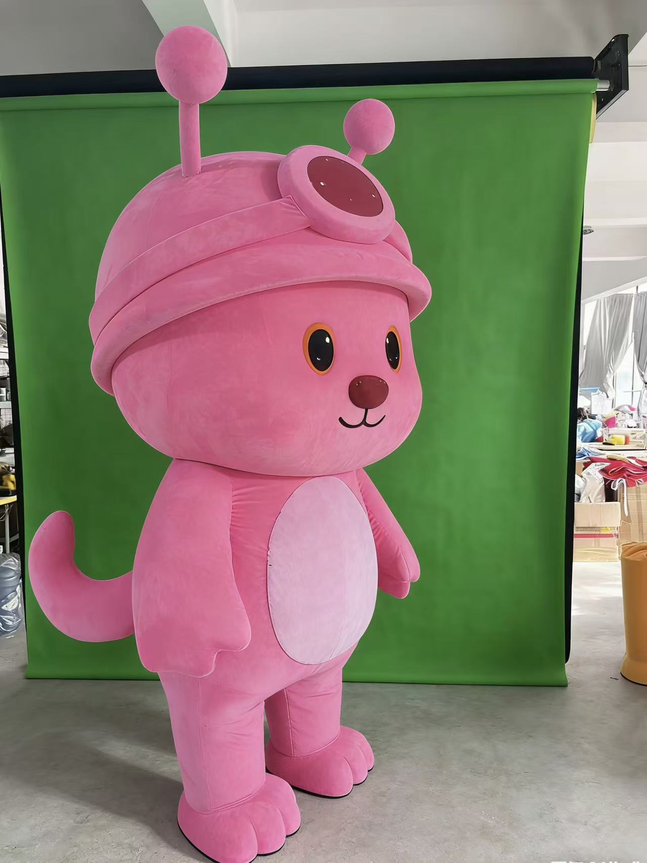 Custommade Pink Mascot costume