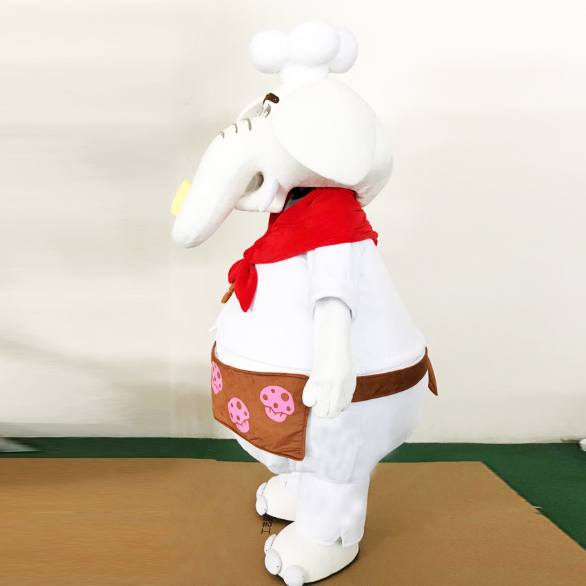 Customized elephant cook costume