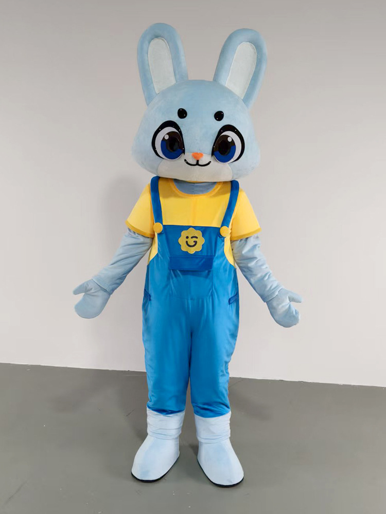 Blue rabbit costume