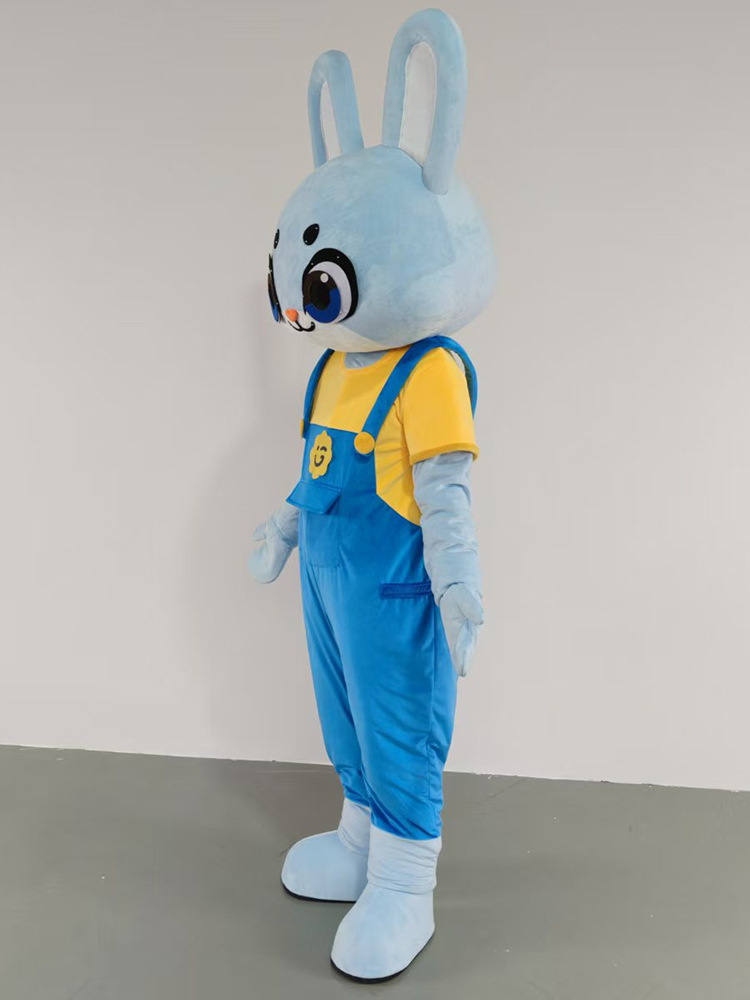 Blue rabbit costume
