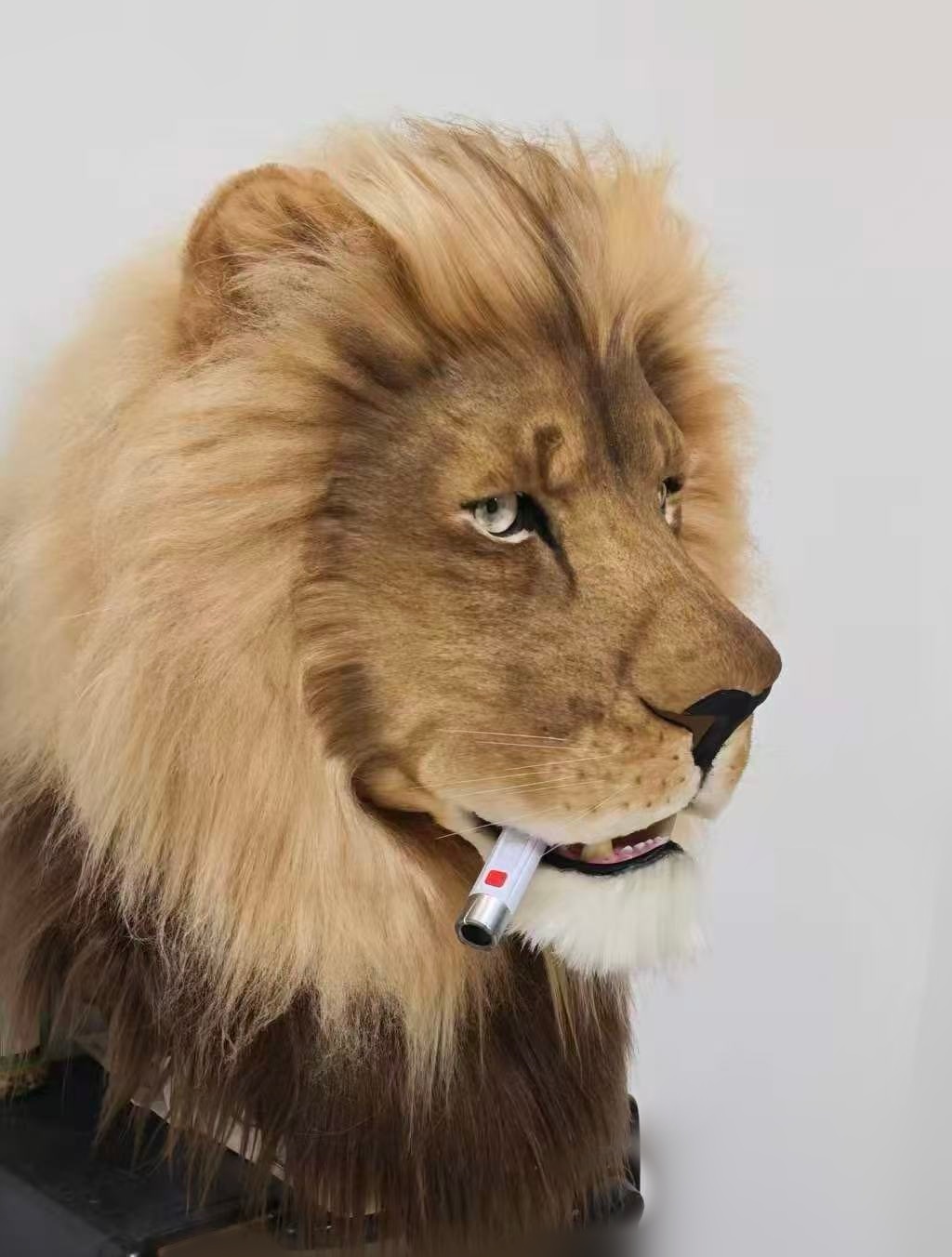 Realistic Lion Fursuit Head