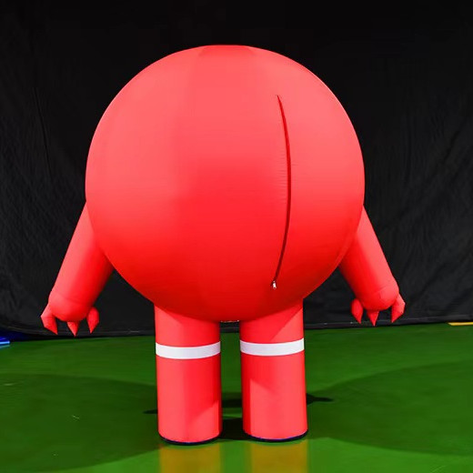 Inflatable red alarm clock costume