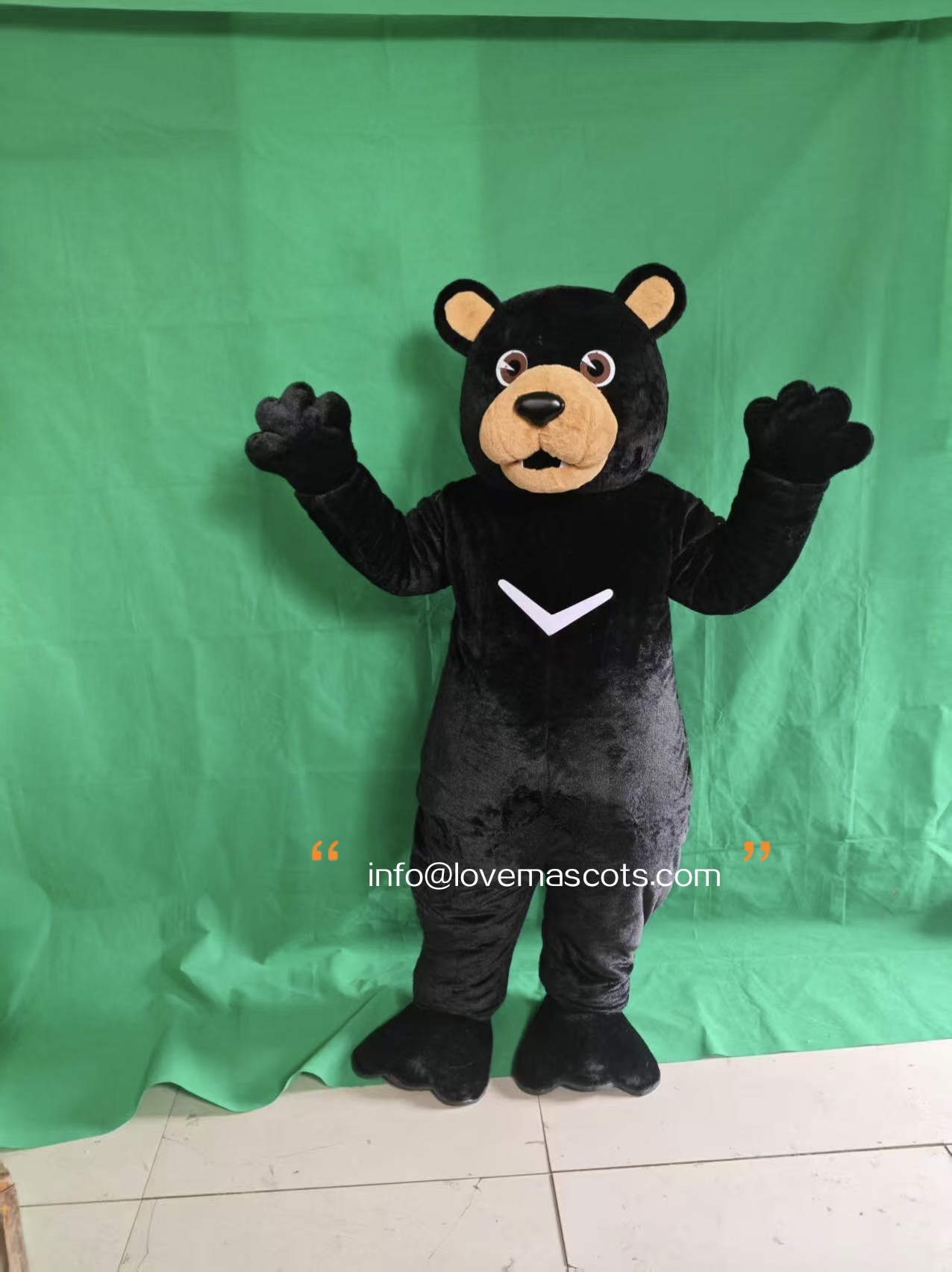bear mascot Custom Cartoon Modelling Props Costume Production Doll Design Mascot