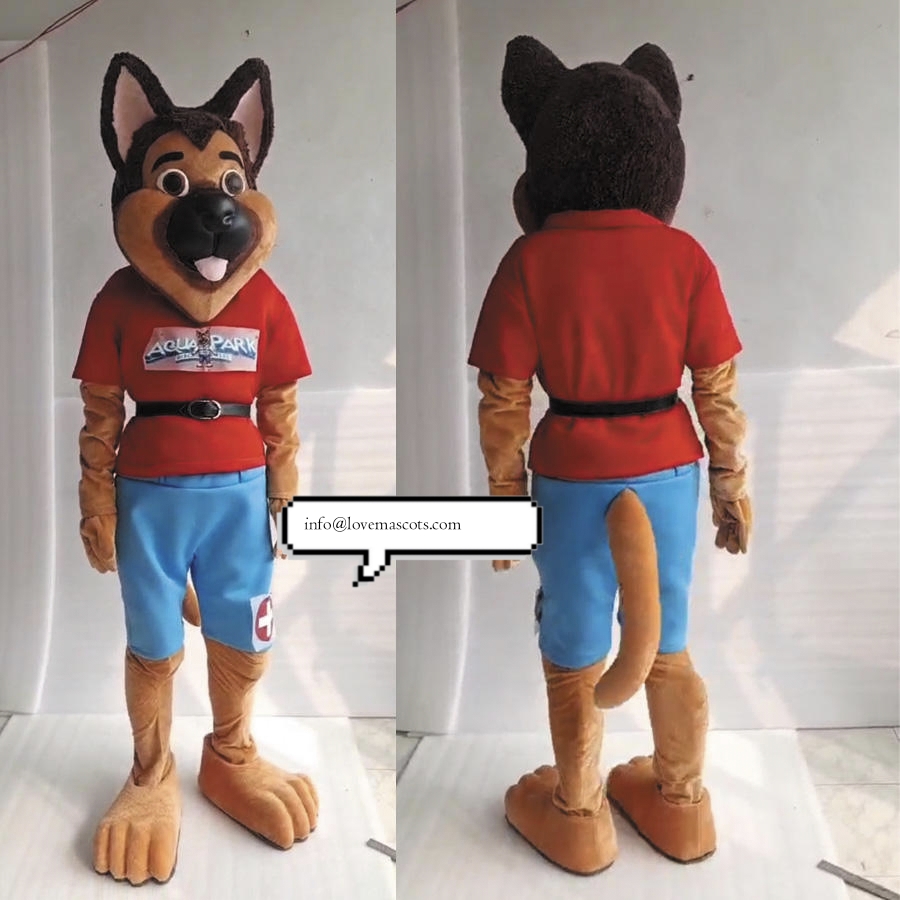 Factory Mascot Costume 3D Design Character Animal Bubble Carving Cartoon Dog