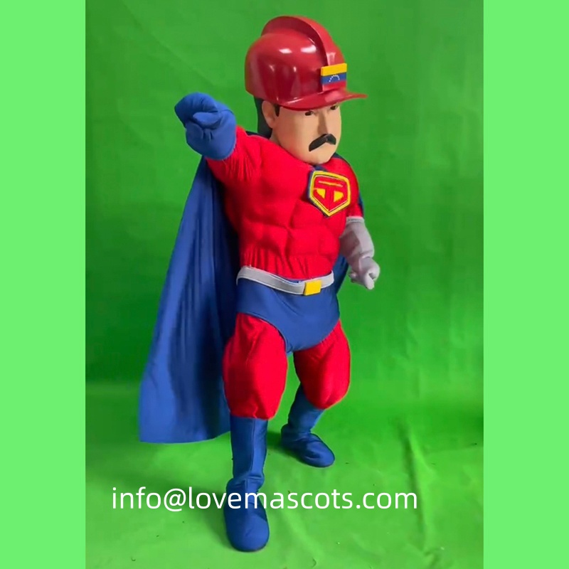 Customized Popular Funtoys Walking Muscle Men Mascot Costume Cartoon Animal Character Mascot Costume for Adults